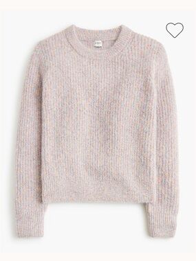 J. Crew Metallic sequin crewneck sweater small NWT $138